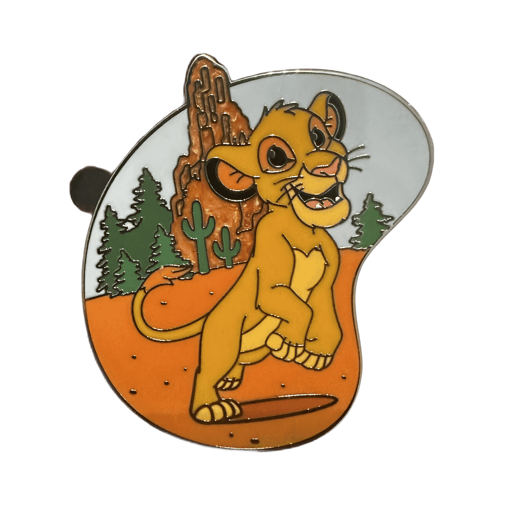 Simba Disney pin