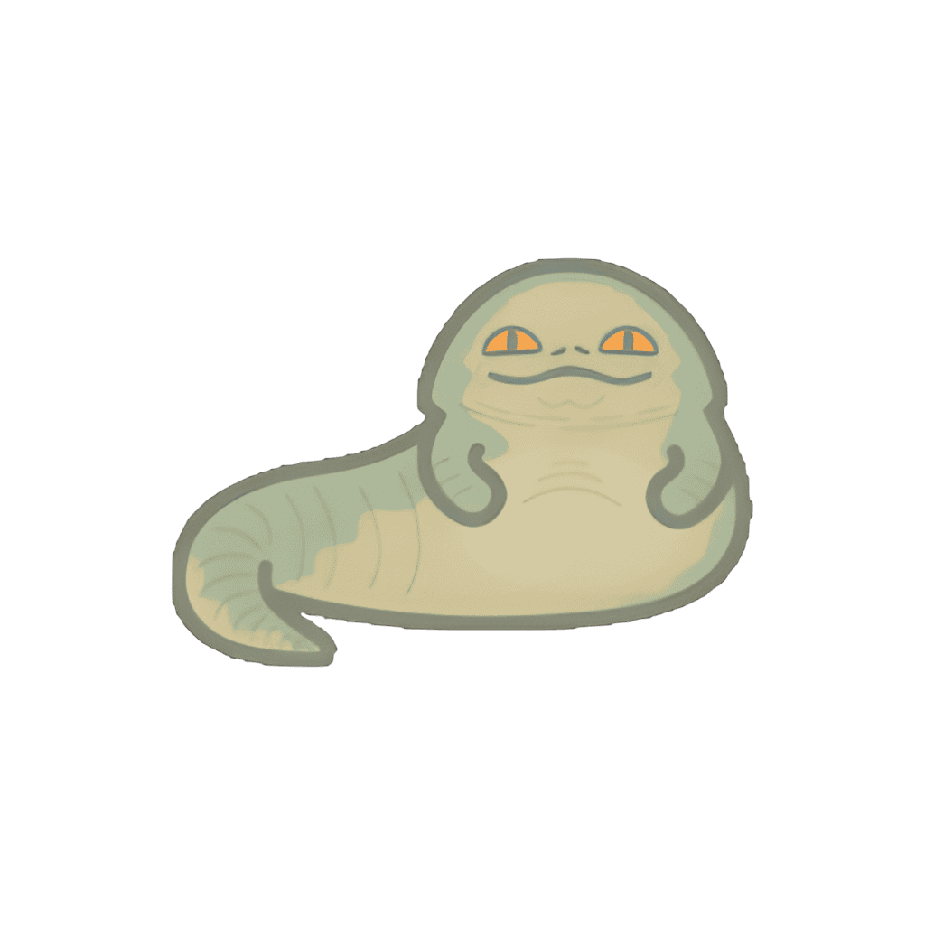 Jabba the Hutt Disney pin