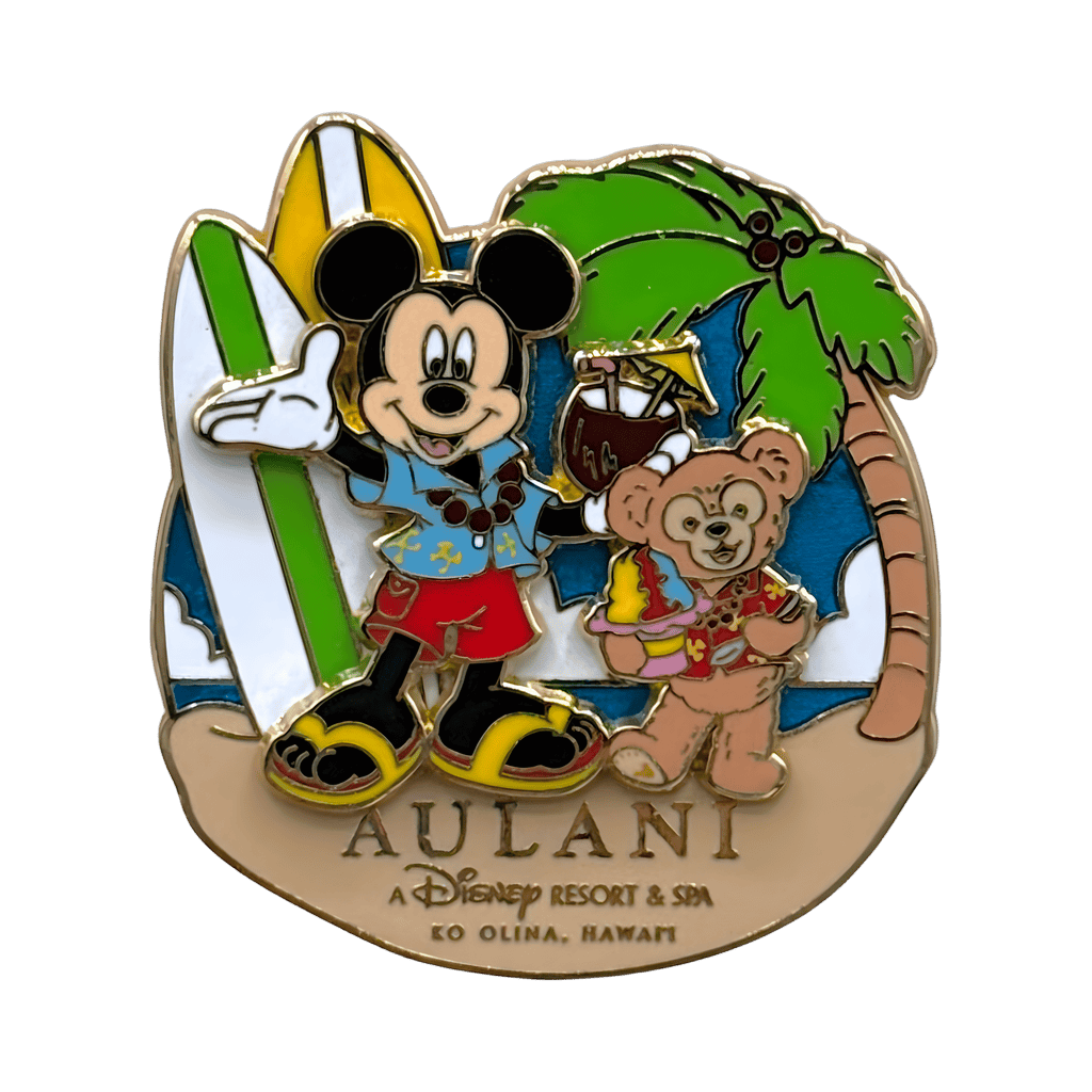Mickey Mouse and Duffy Bear Disney pin