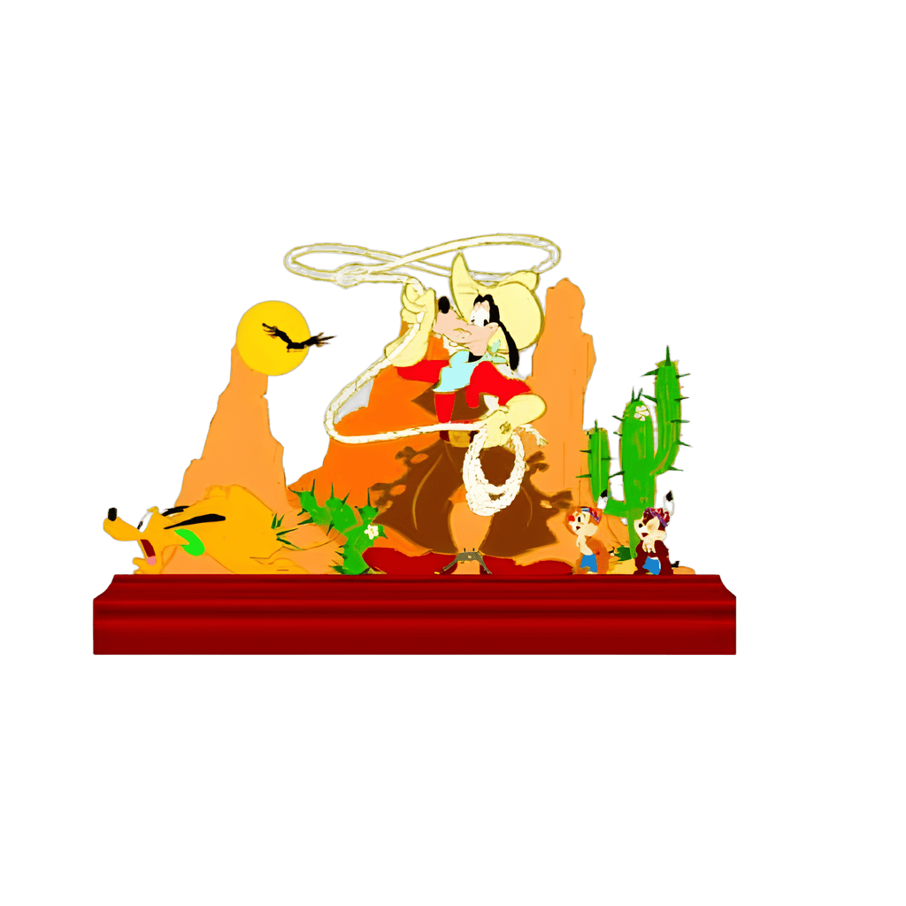 Wild West Antics Disney pin