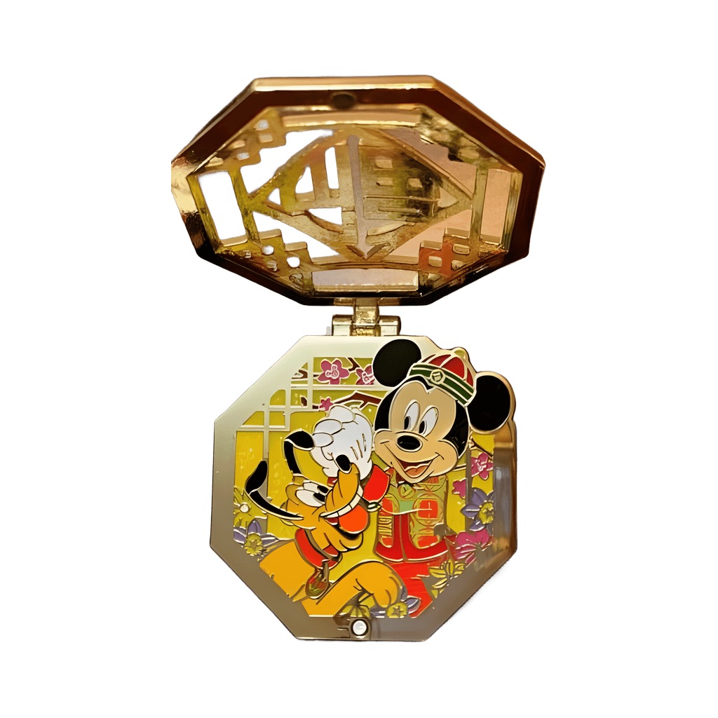 Mickey Mouse and Pluto Disney pin