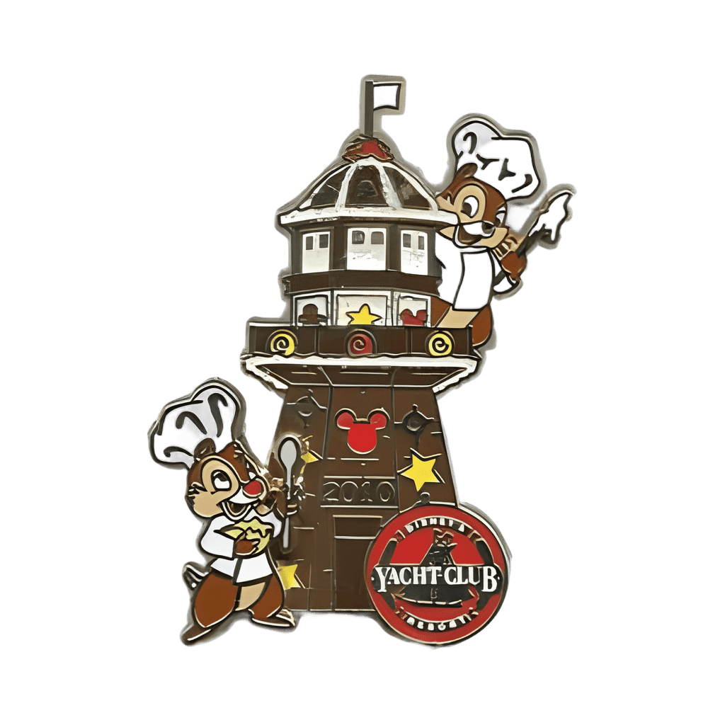Yacht Club - Chip and Dale Disney pin