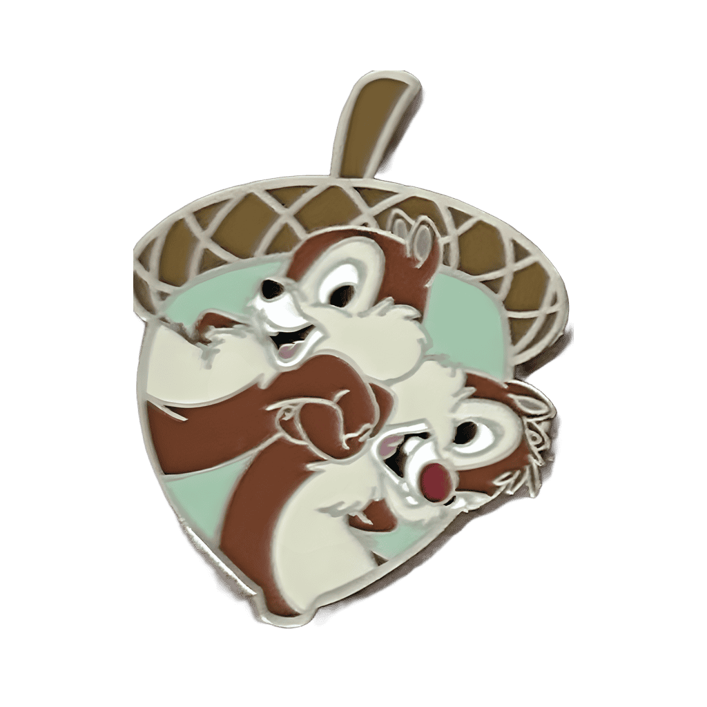 Chip and Dale - Acorn Disney pin