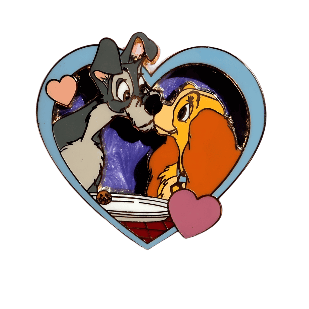 Lady and Tramp Disney pin