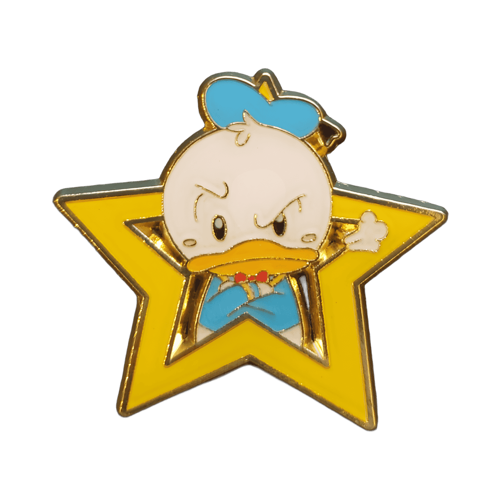 Angry Donald Disney pin