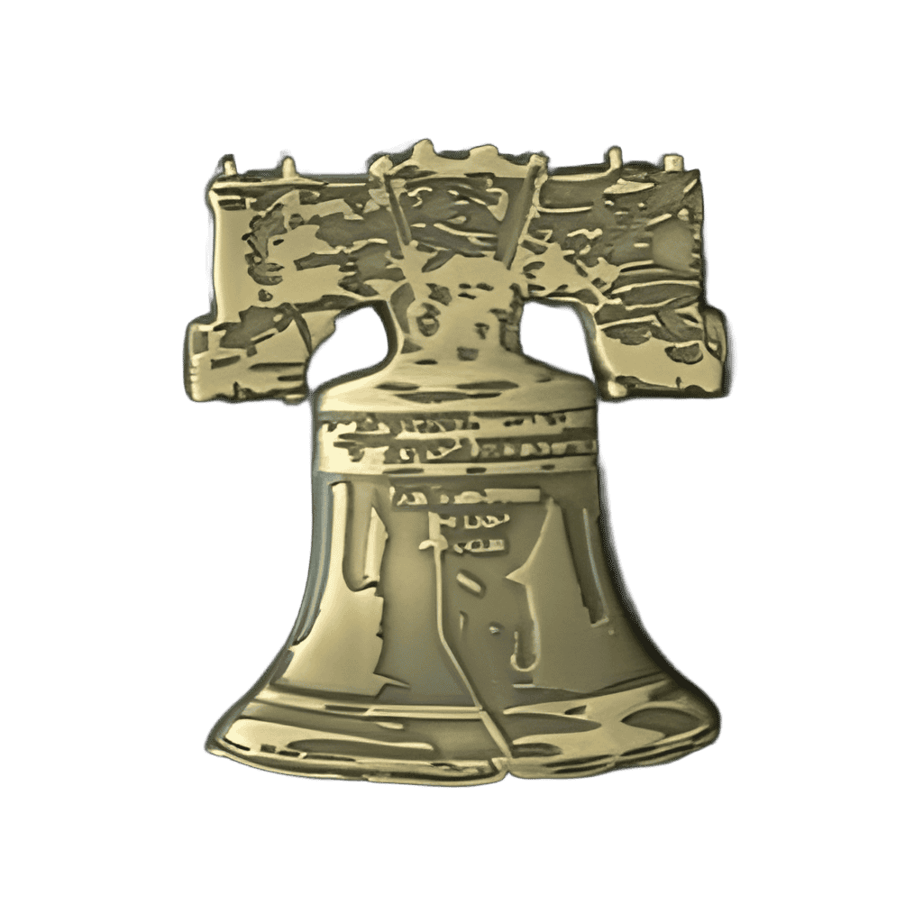 The Liberty Bell Disney pin