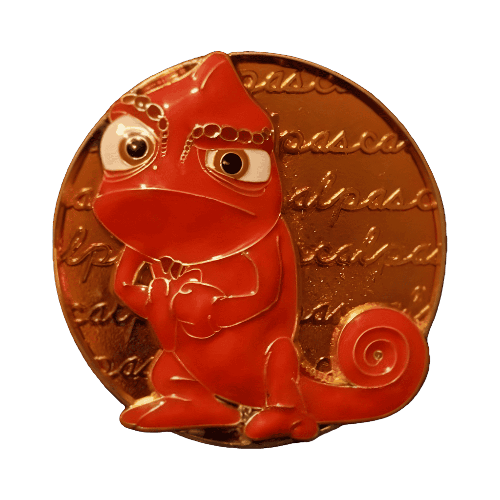 Red Pascal (Surprise) Disney pin