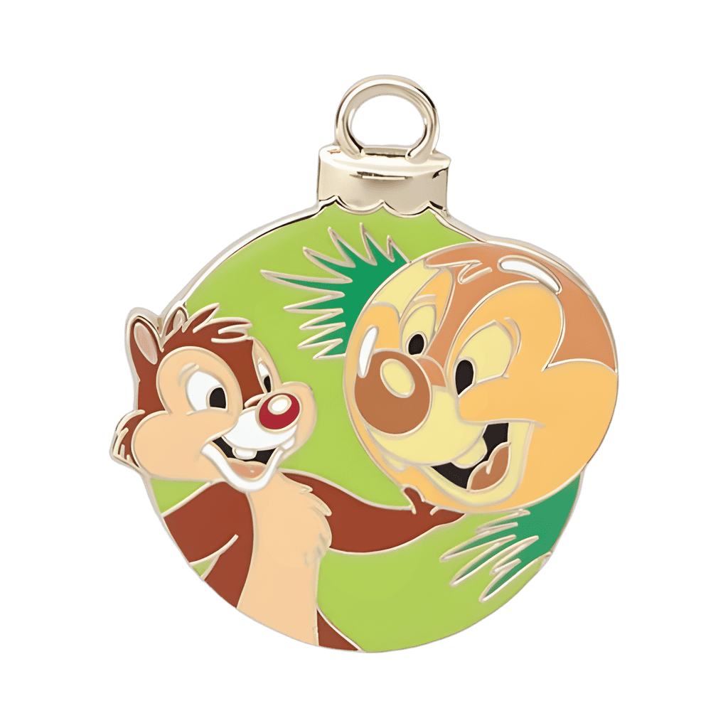 Dale with reflection in ornament Disney pin
