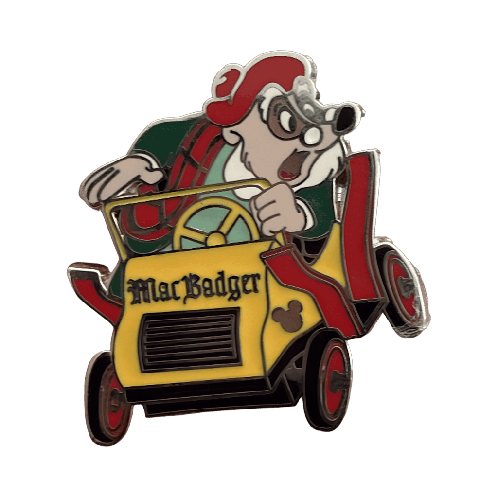 MacBadger Disney pin