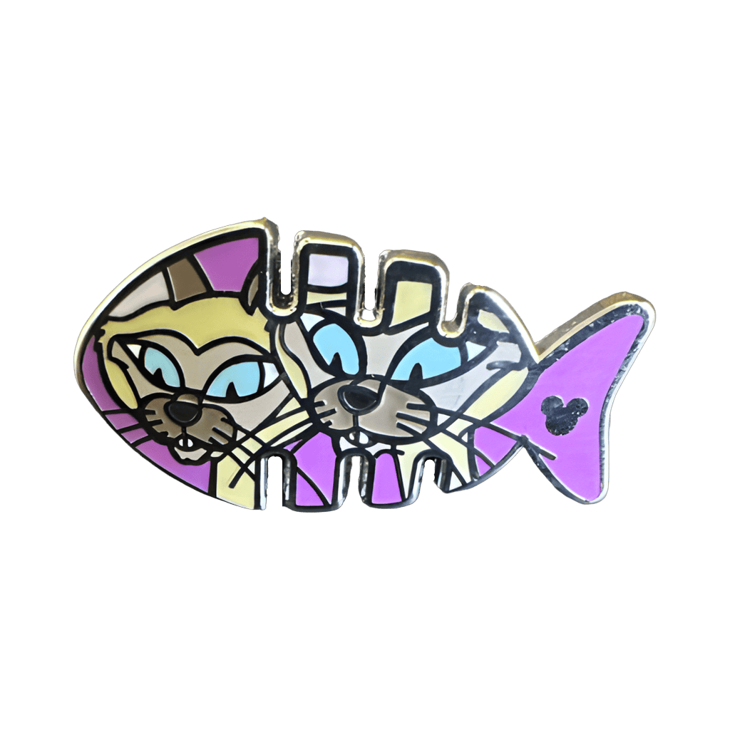 Si & Am Disney pin