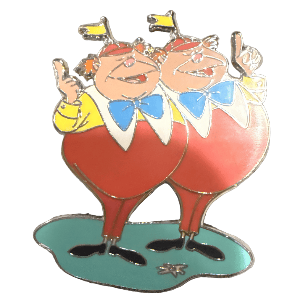 Tweedle Dee & Tweedle Dum Disney pin