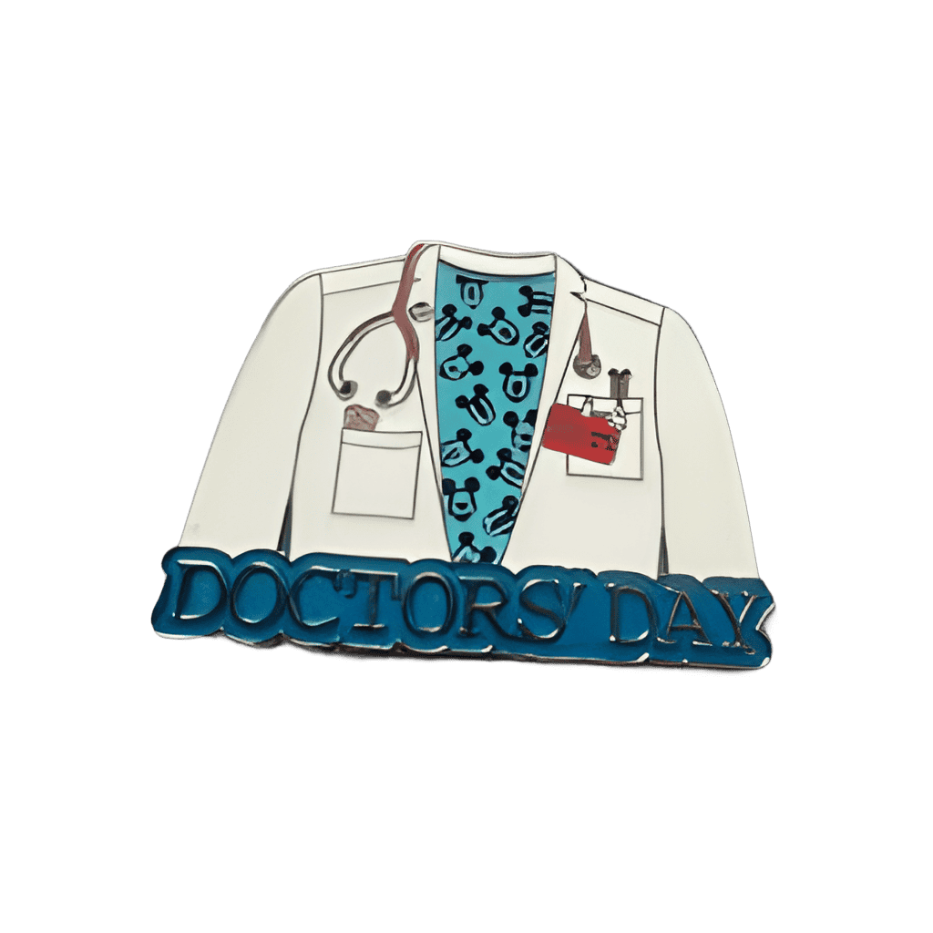 2021 - Doctor Jacket and Stethoscope Disney pin
