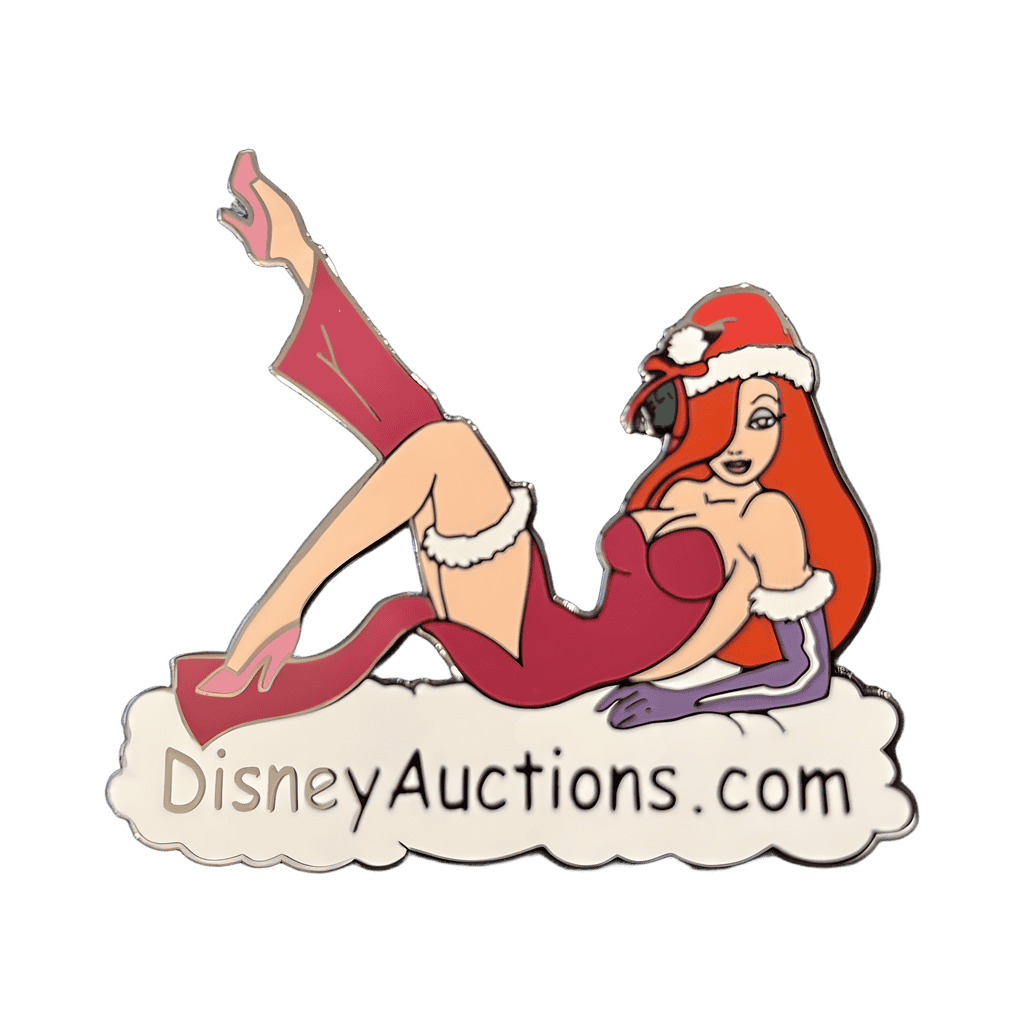 Jessica Rabbit on auction logo Disney pin