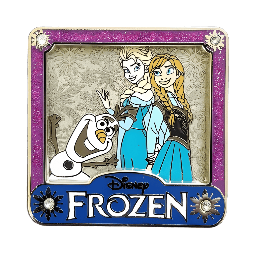 LE Variant 4 - Frozen Purple and Silver Disney pin