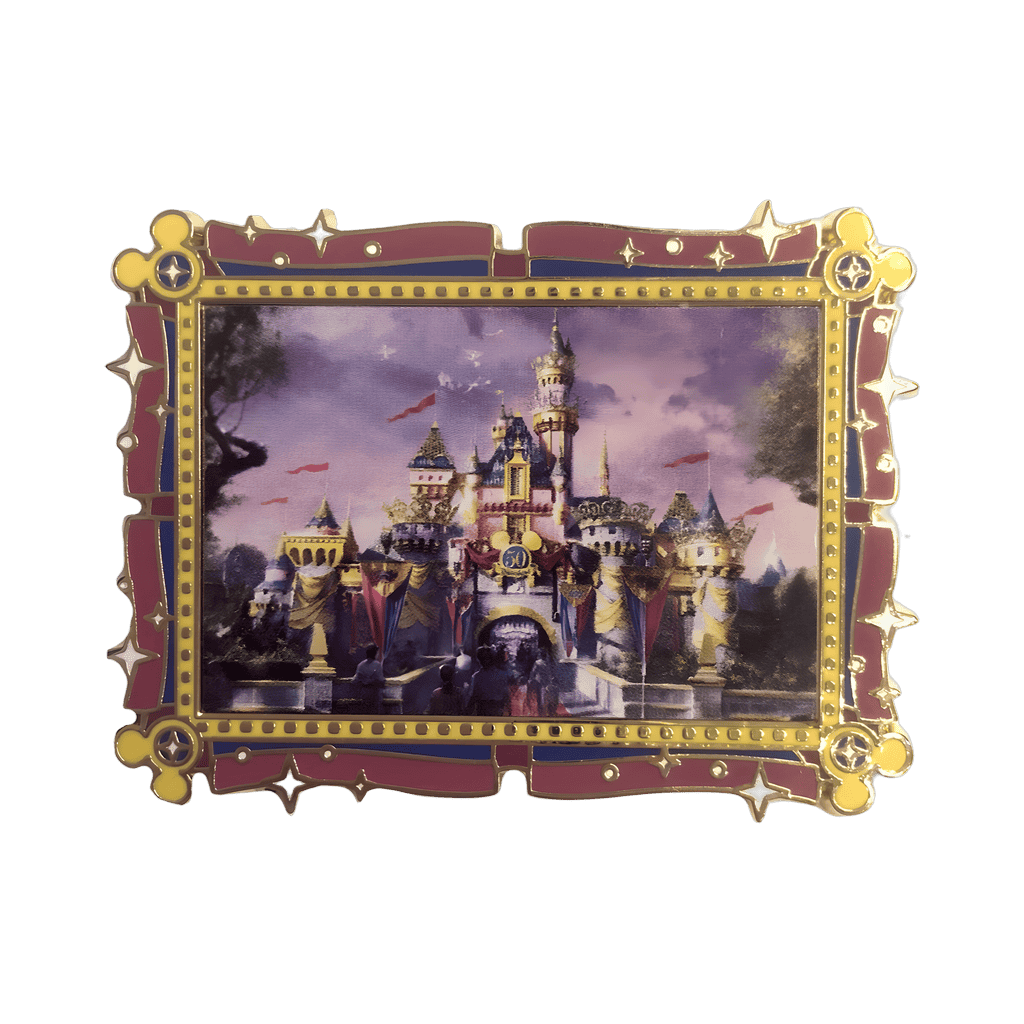 50th Anniversary Sleeping Beauty Castle Disney pin