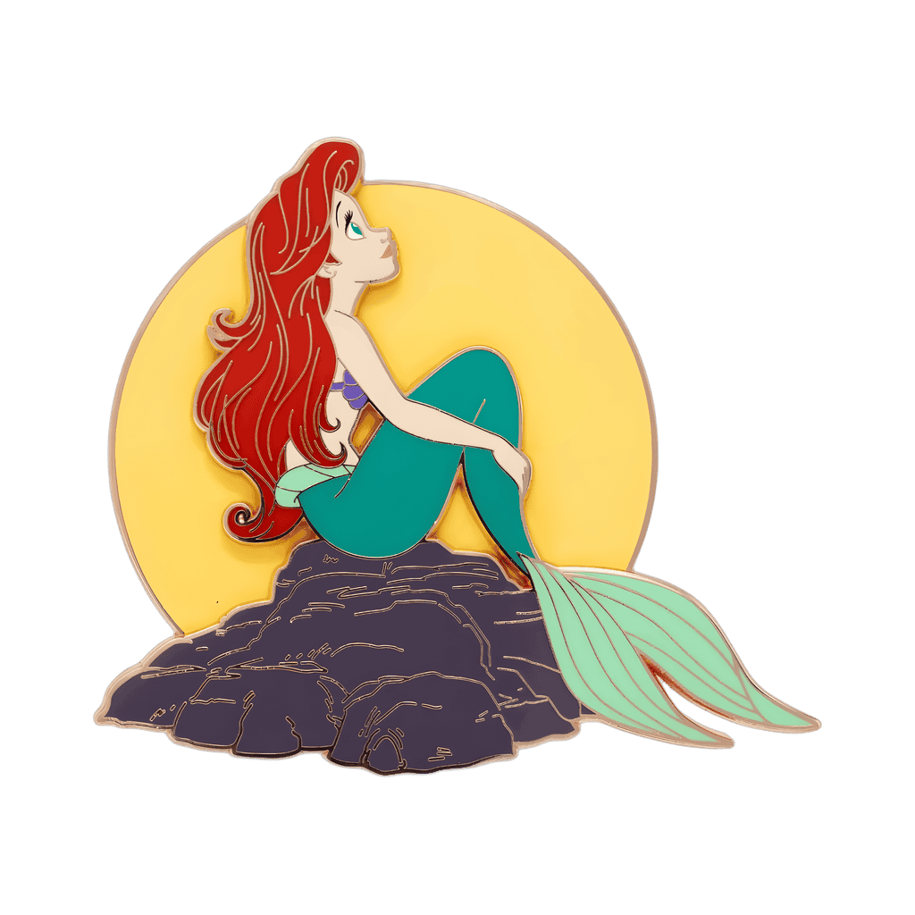 The Little Mermaid Ariel Moon Light Mermaid Disney pin