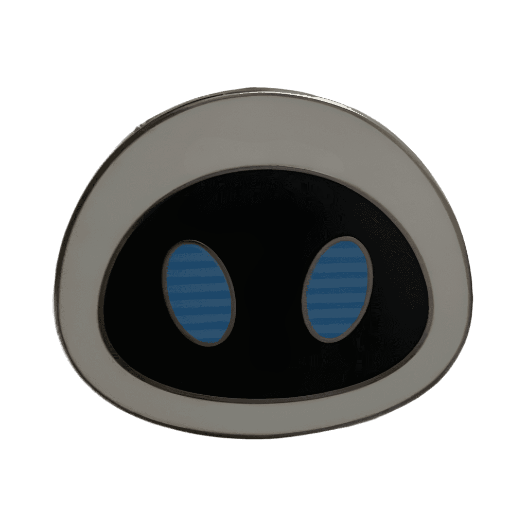 Surprised Eve Disney pin
