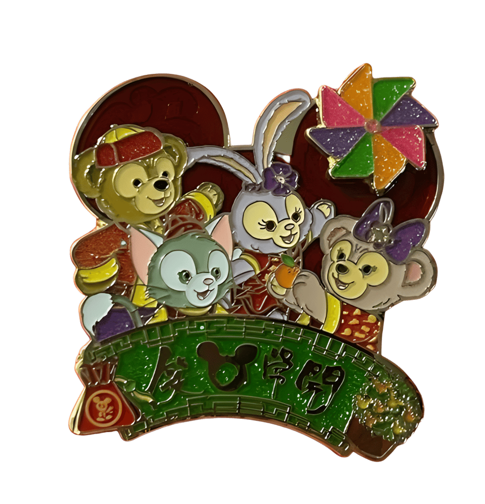 Duffy, Gelatoni, StellaLou, ShellieMay Disney pin