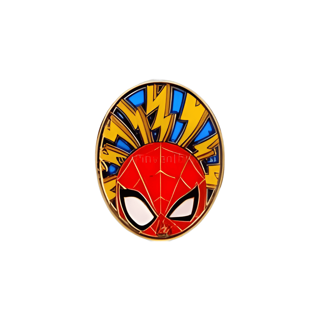 Spider-senses — Lightning Bolts Disney pin