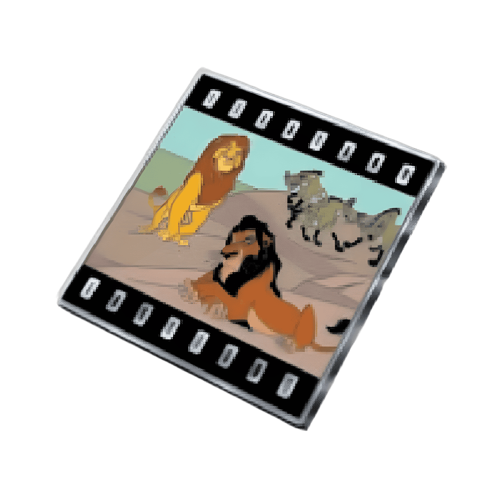 Mufasa, Scar and Hyenas Disney pin