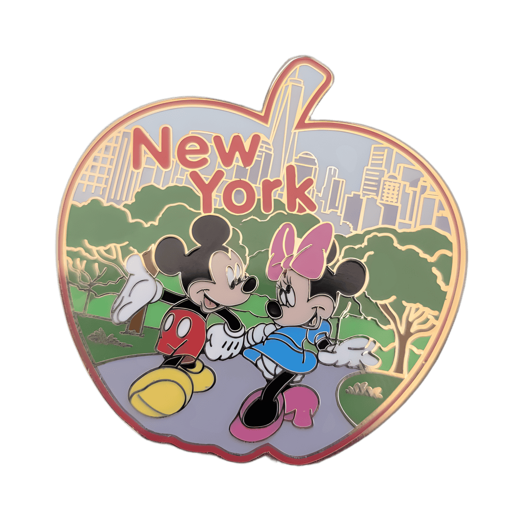 New york stroll apple Disney pin