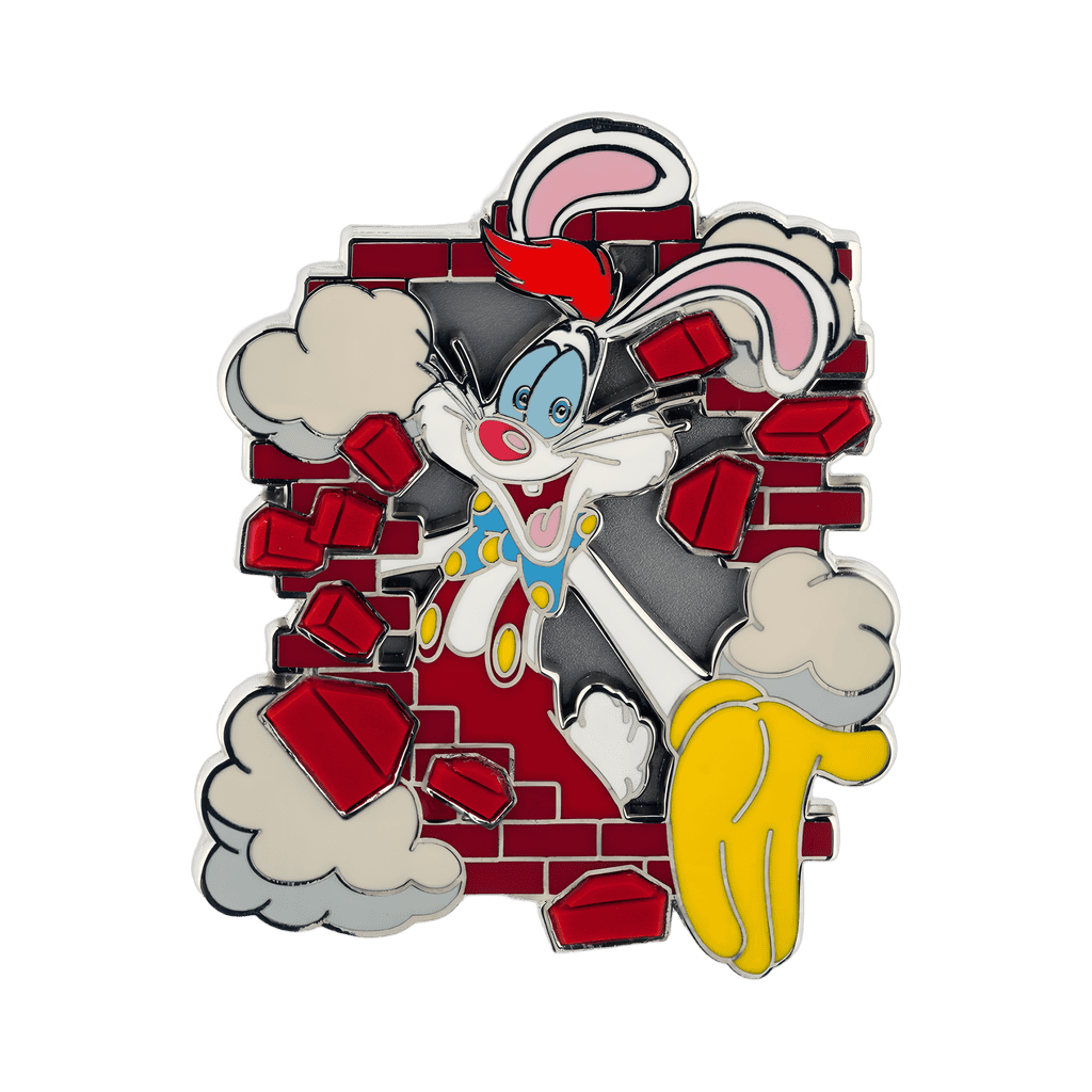 1980s - Roger Rabbit Breaking Through a Brick Wall Disney pin