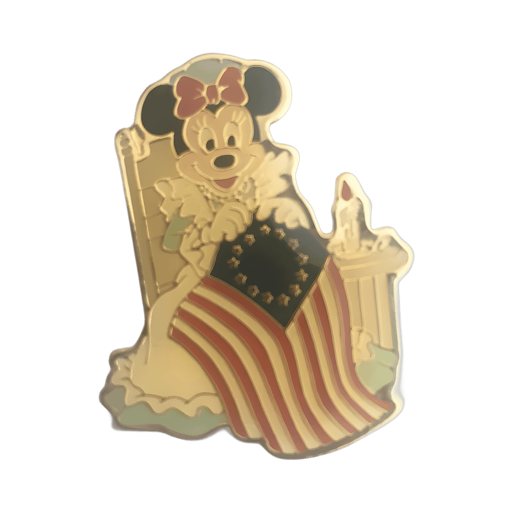 Minnie as Betsy Ross Disney pin