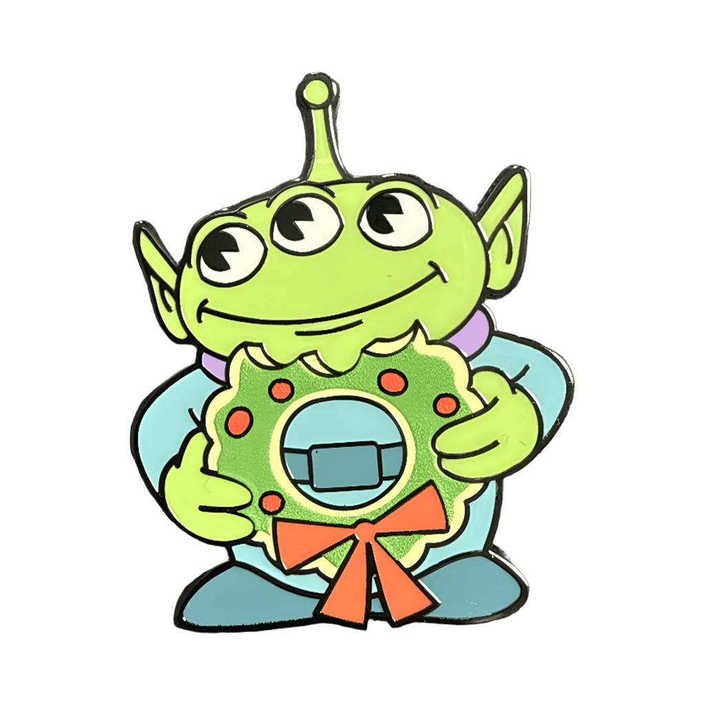 Alien Eating a Cookie' Disney pin
