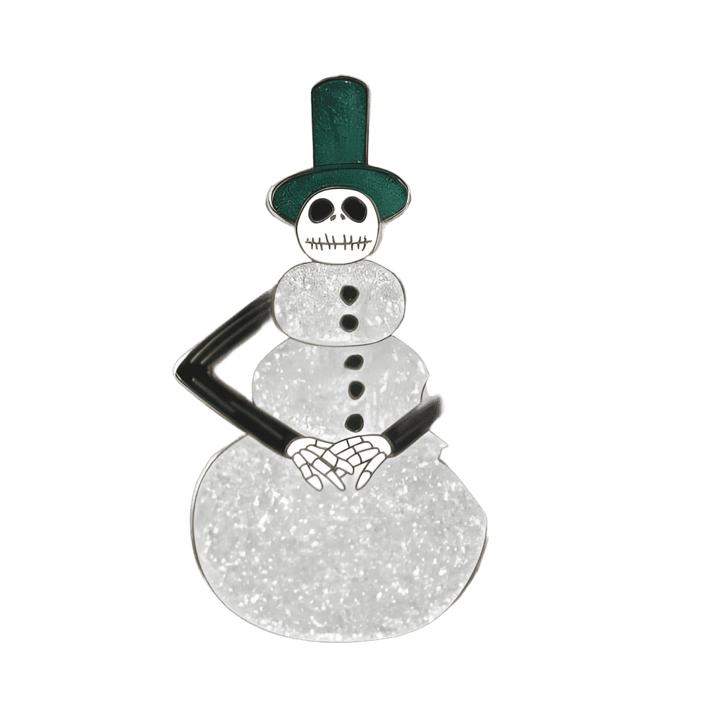 Jack as a snowman Disney pin