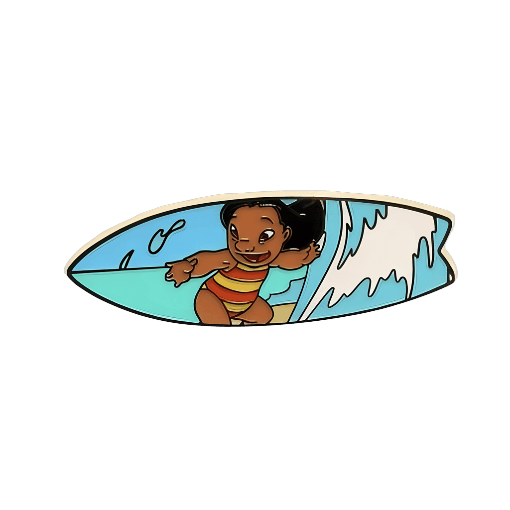 Lilo Surfing Disney pin