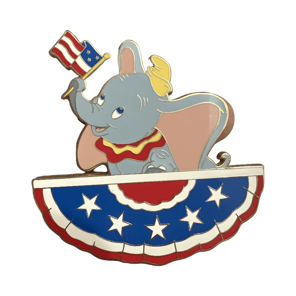 Patriotic Dumbo Disney pin