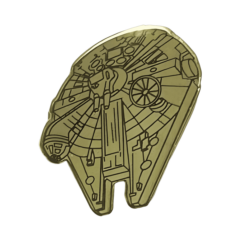 Gold Millennium Falcon - Australia Disney pin