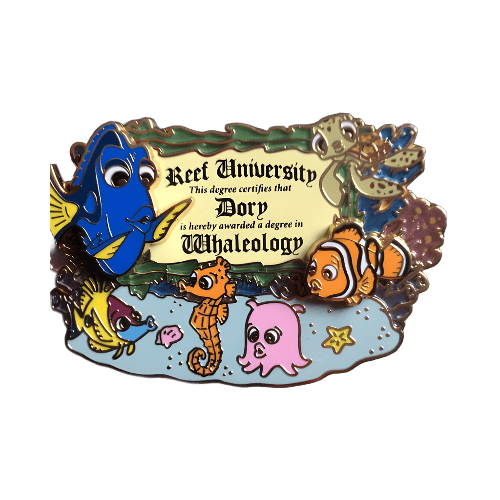 Degree for Dory Disney pin
