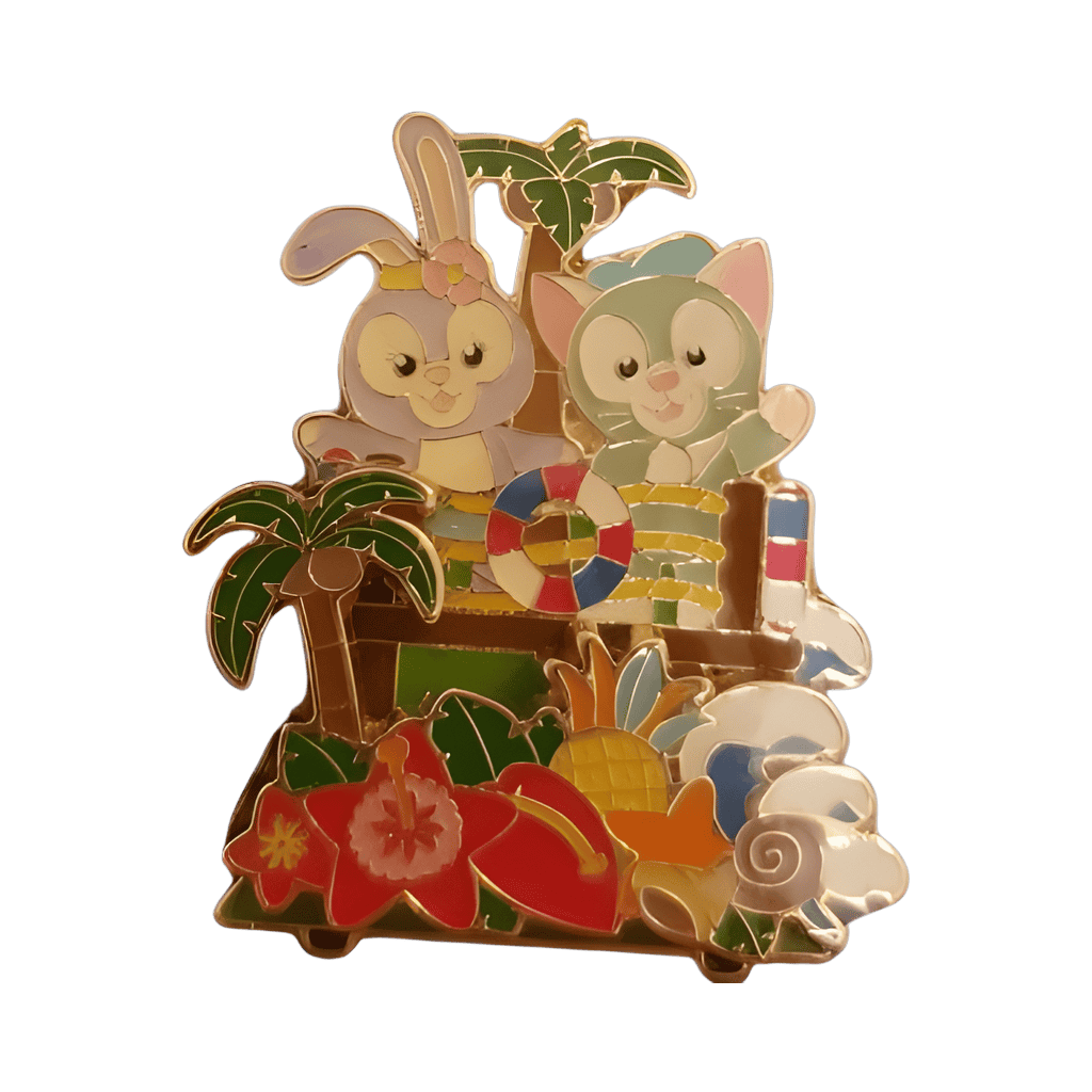 Gelatoni and StellaLou Tropical Float Disney pin