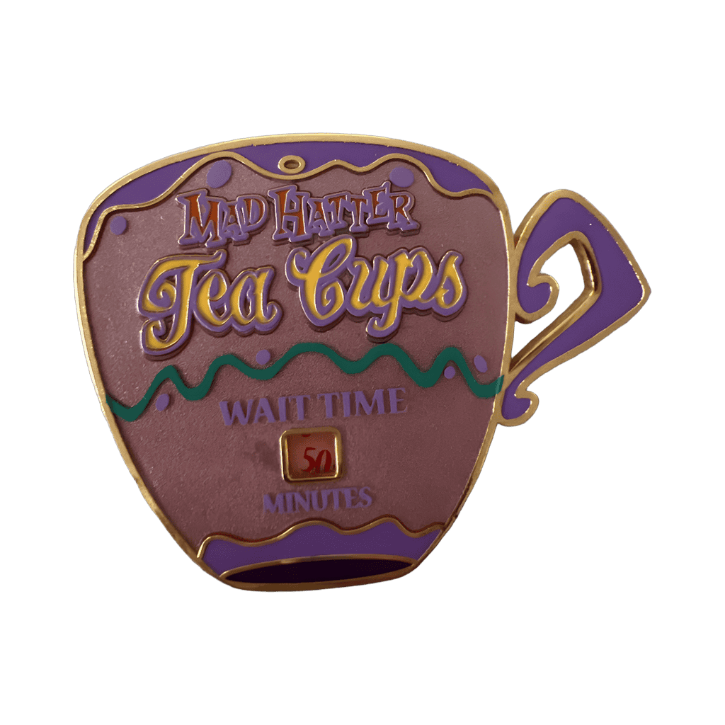 Wait Time Sign Disney pin