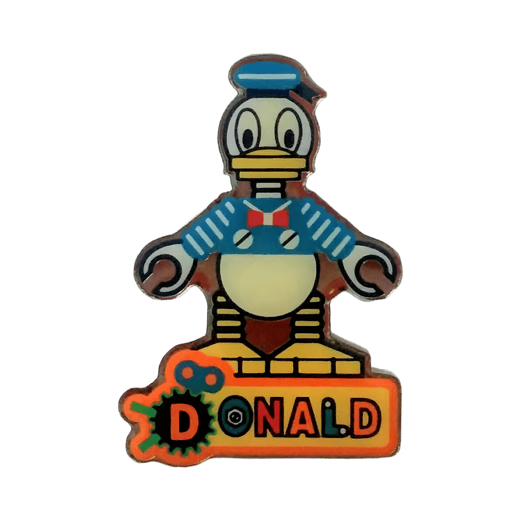 Robot Donald Duck Disney pin