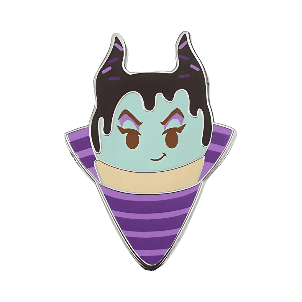 Maleficent Double Chocolate Mint Chip Cone Disney pin