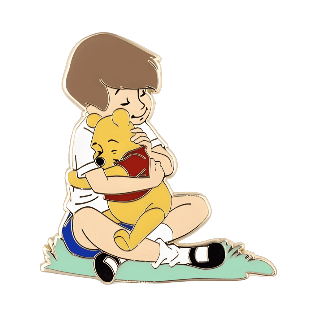 Christopher Hugs Pooh Disney pin