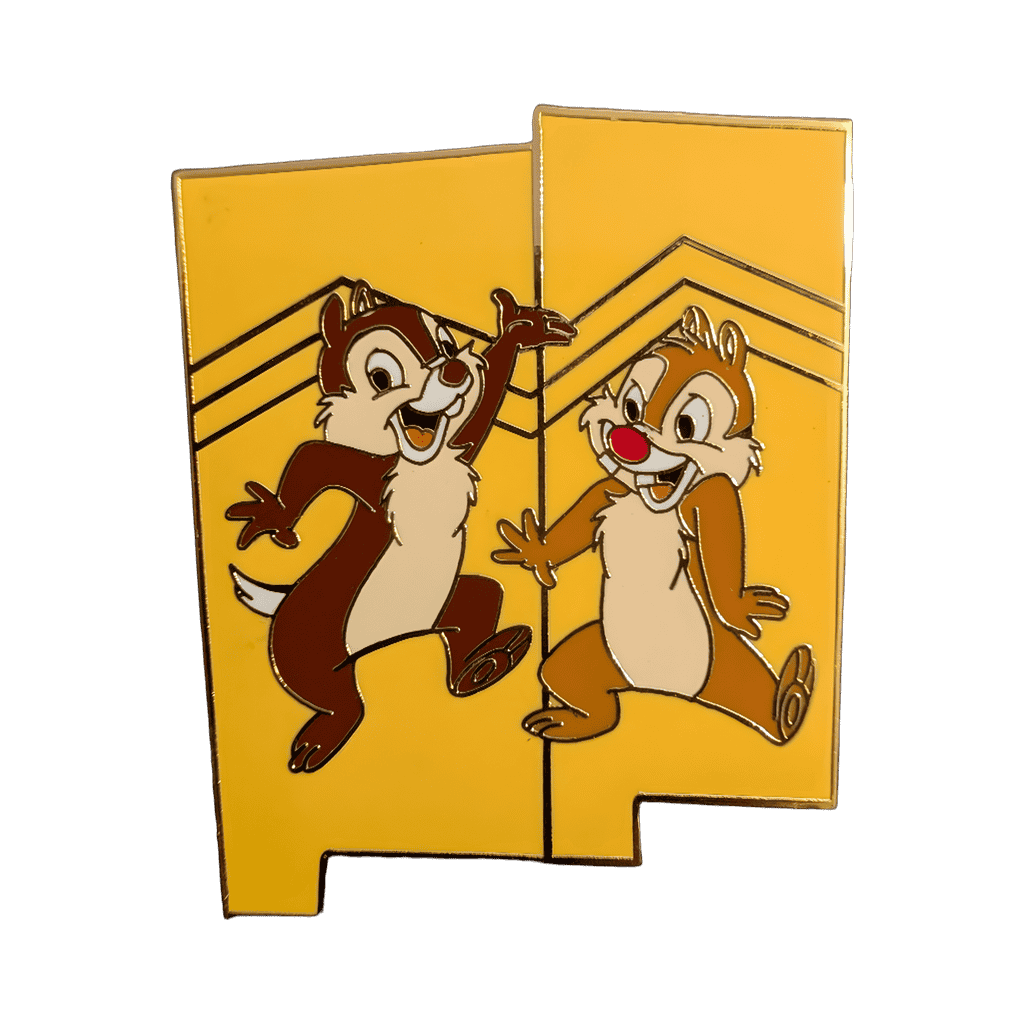 Chip and Dale Disney pin