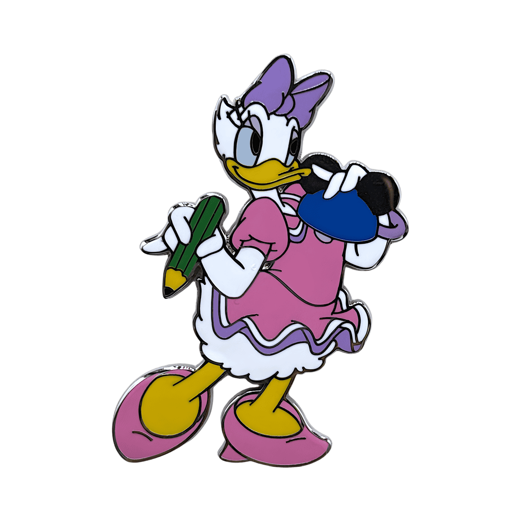 Daisy Duck Sketching Donald Duck Disney pin