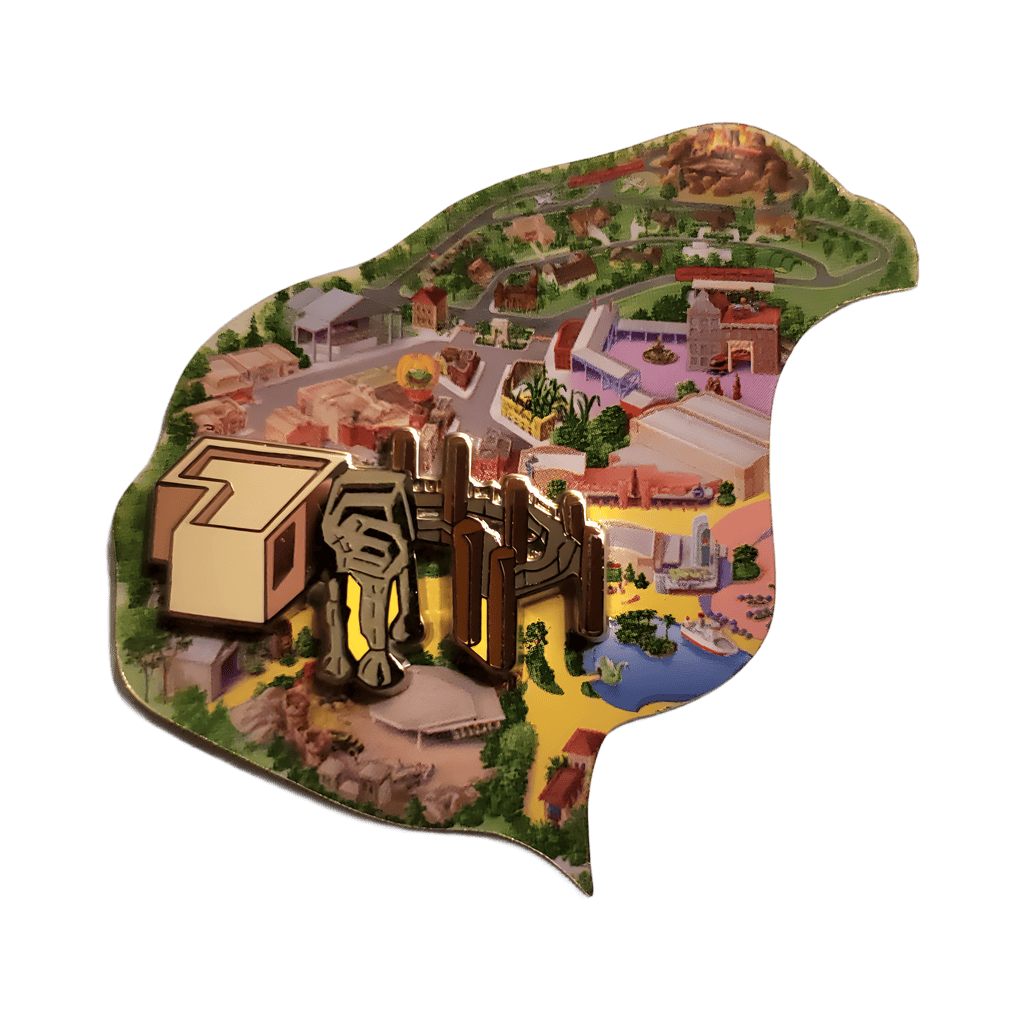 #12 - MGM Studios Map - Star Tours Disney pin
