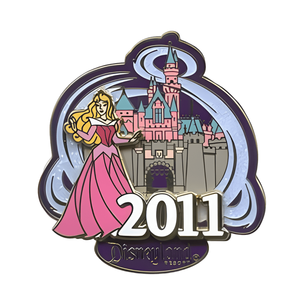 Sleeping Beauty Castle - Aurora Disney pin