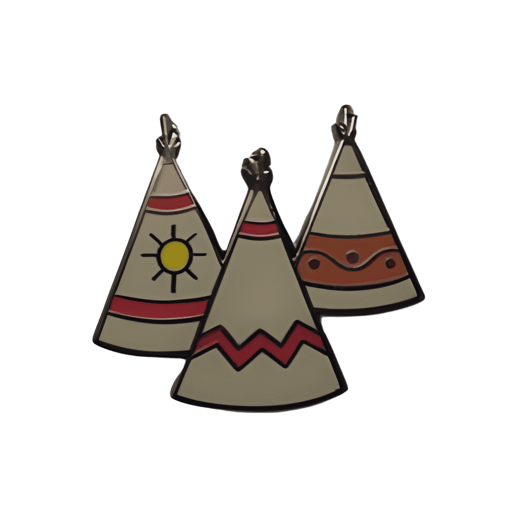 February - Teepee Camp Disney pin