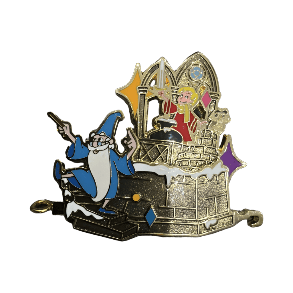 Sword in the stone parade through the years Disney pin