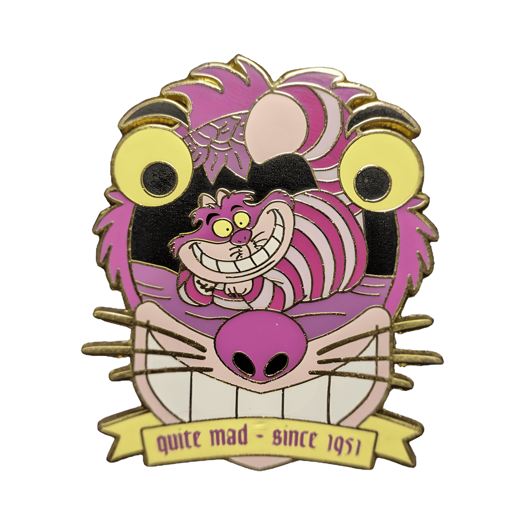 Cheshire Cat: Quite Mad - Since 1951 Disney pin