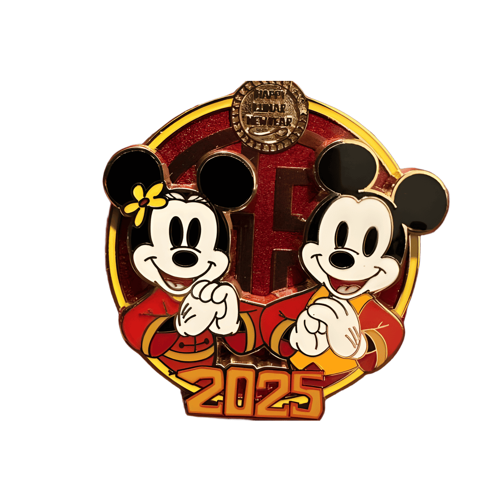 Mickey & Minnie Celebrate Luner New Year Disney pin