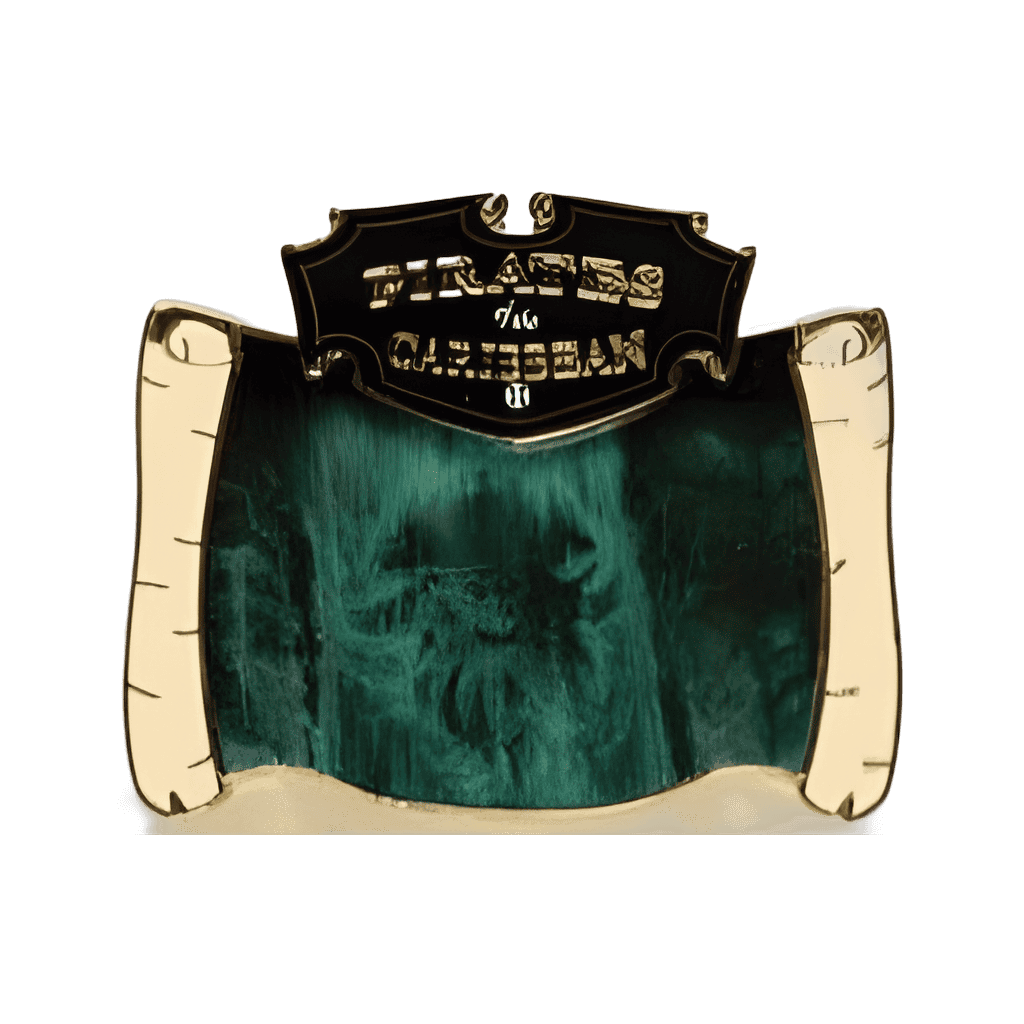 Ghostly Grotto (Davy Jones Mist Curtain) Disney pin