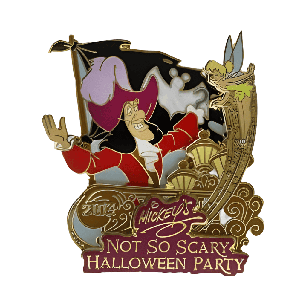 Captain Hook & Tinker Bell Disney pin
