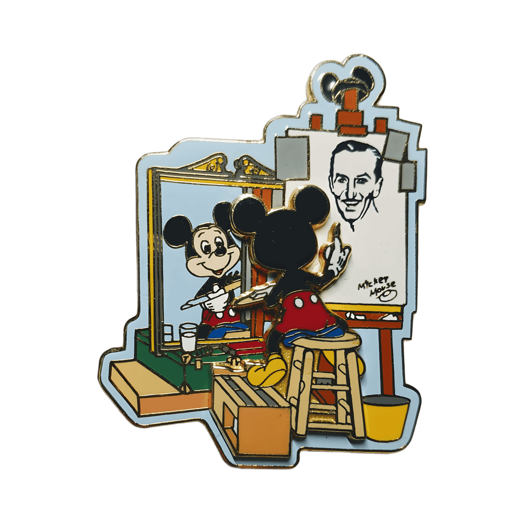 Self Portrait Disney pin