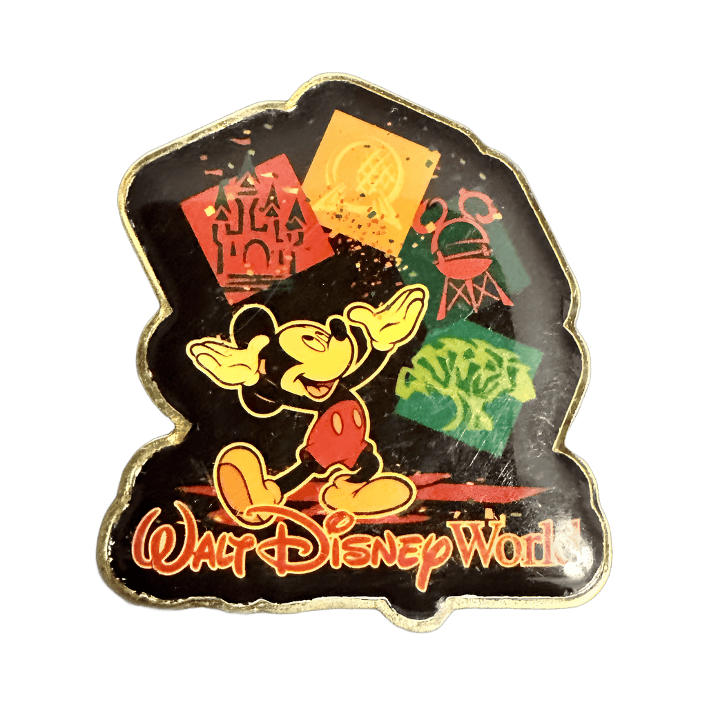 Mickey & 4 Parks Disney pin